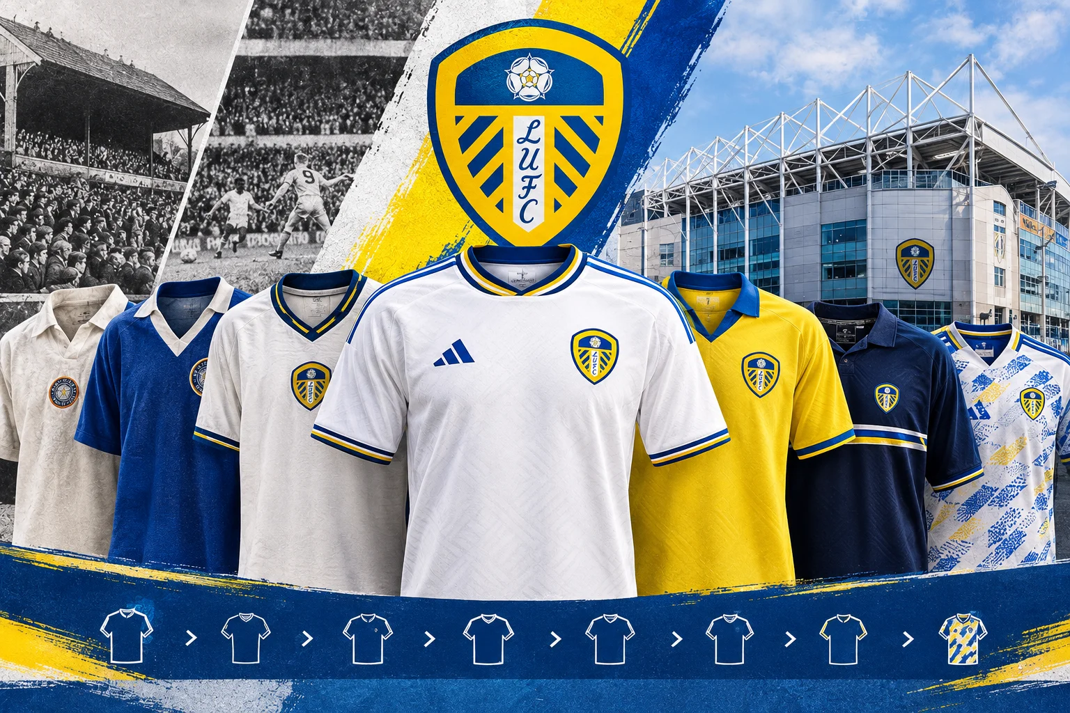 leeds united shirts