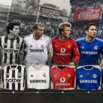 football kit sponsors history