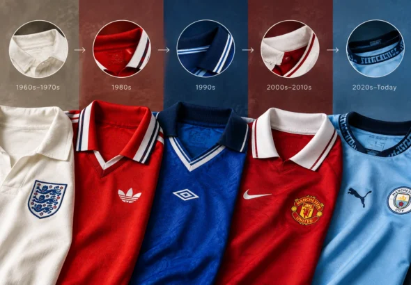 football shirt collars history